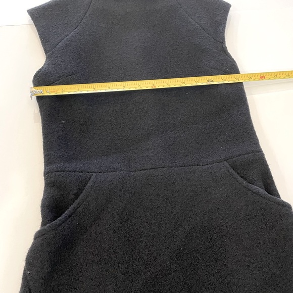 Zara Collection Black Wool Sleevless Dress - Picture 6 of 7